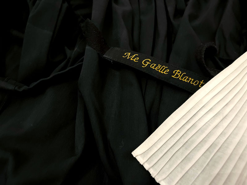 robe avocat gaelle blanot
